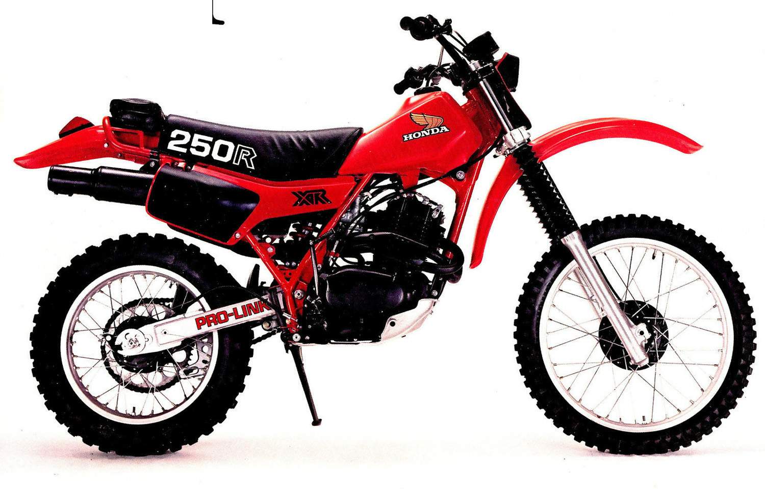 Especificaciones técnicas de la Honda XR 250