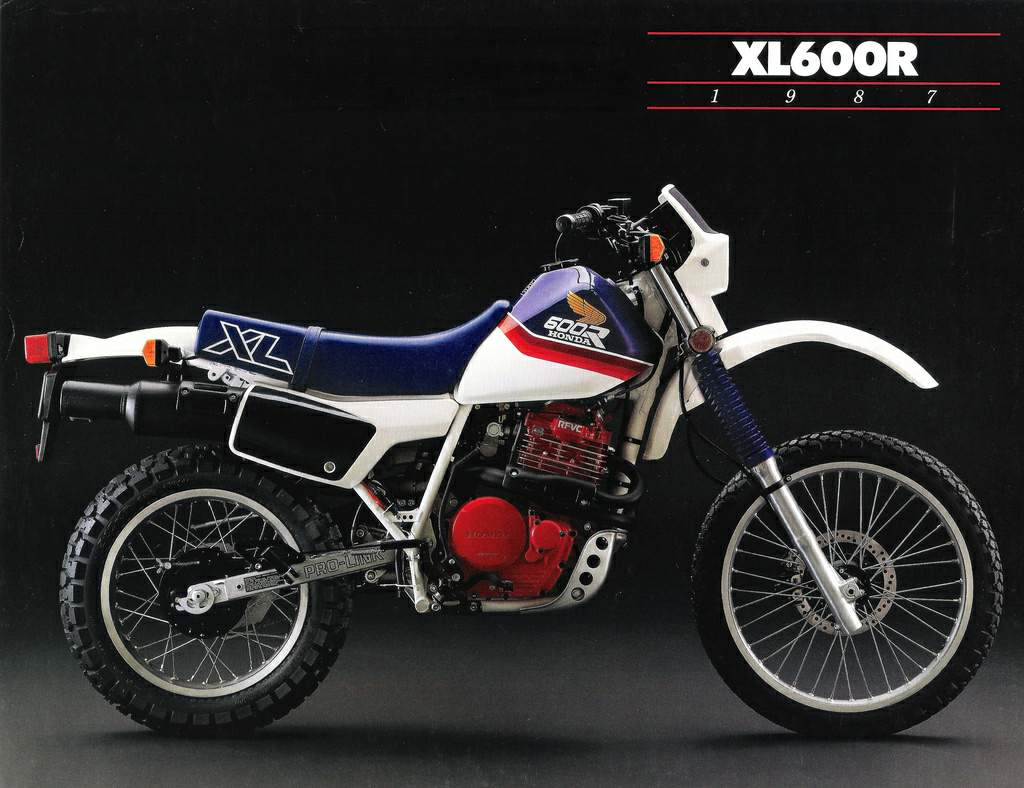 Especificaciones técnicas Honda XL 600R-M