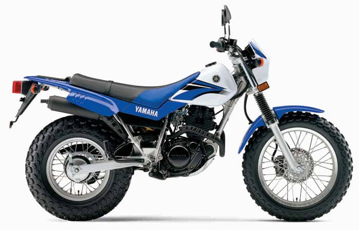 Especificaciones técnicas de la Yamaha TW 200
