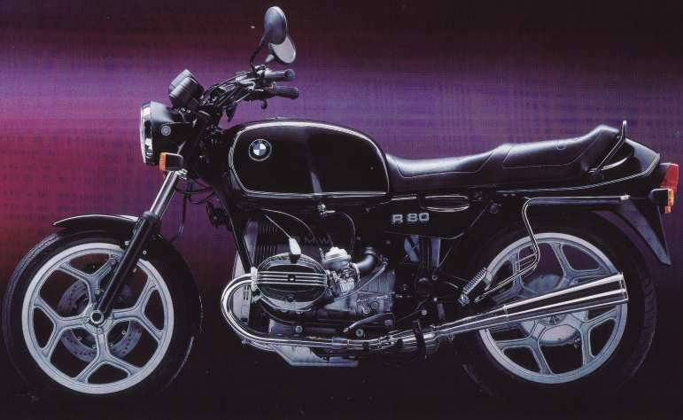 Especificaciones técnicas de la BMW R 80 Mono (1984-85)