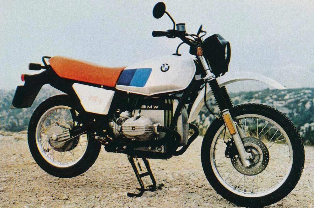 Especificaciones técnicas de la BMW R 80G/S (1983)