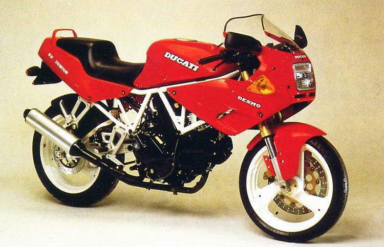 Ducati 350SS (1991-98) especificaciones técnicas
