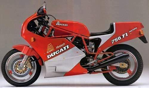 Ducati 750 F1 Montjuich (1986) especificaciones técnicas
