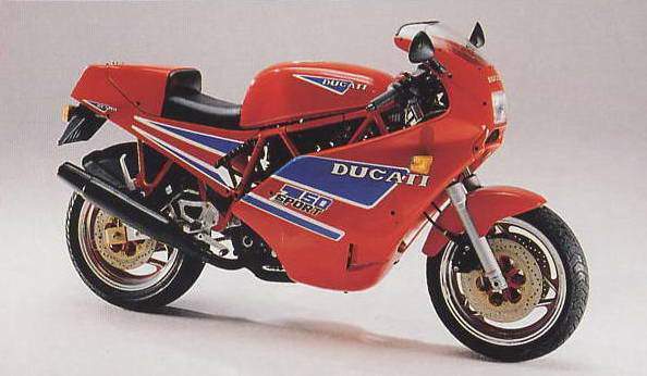 Ducati 750 Sport (1987-88) especificaciones técnicas