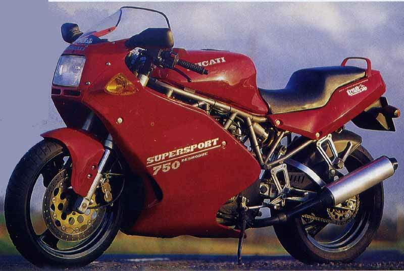 Ducati 750 Supersport (1992) especificaciones técnicas