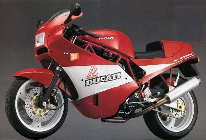 Ducati 900SS (1989-90) especificaciones técnicas