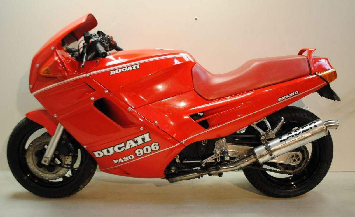 Ducati 906 Paso (1988-89) especificaciones técnicas