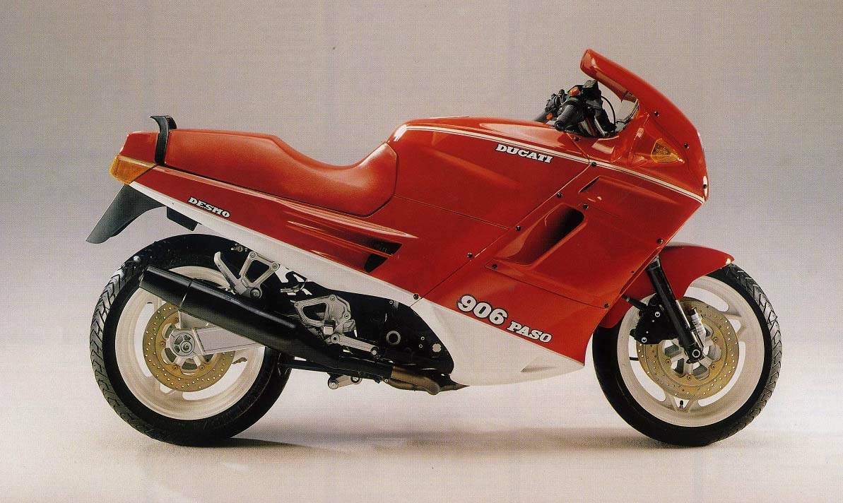 Ducati 906 Paso (1988) especificaciones técnicas
