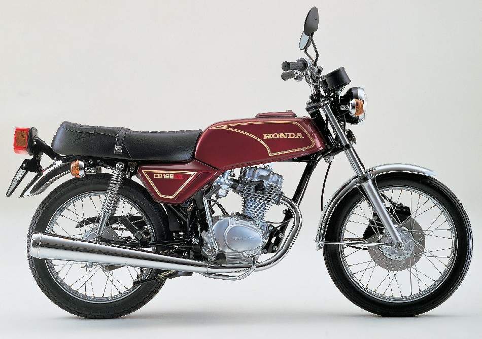 Honda CB 125JX Disc (1980) especificaciones técnicas