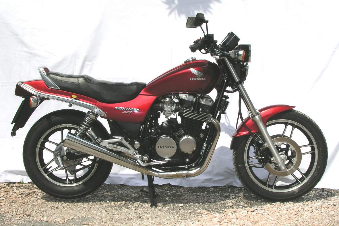 Honda CB 650SC Nighthawk (1982-83) especificaciones técnicas