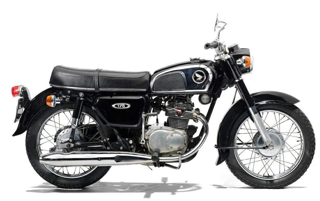 Honda CD 175 (1972-75) especificaciones técnicas