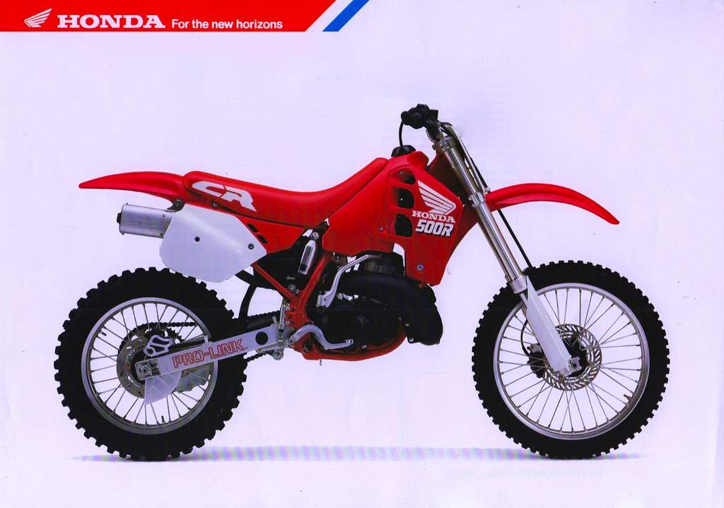 Honda CR 500R (1989) especificaciones técnicas