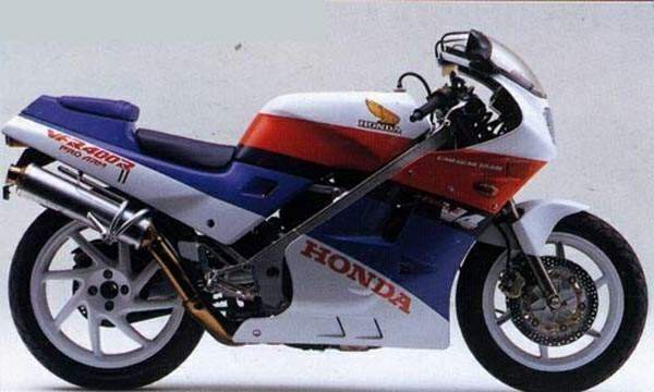 Honda VFR 400R (1988) especificaciones técnicas