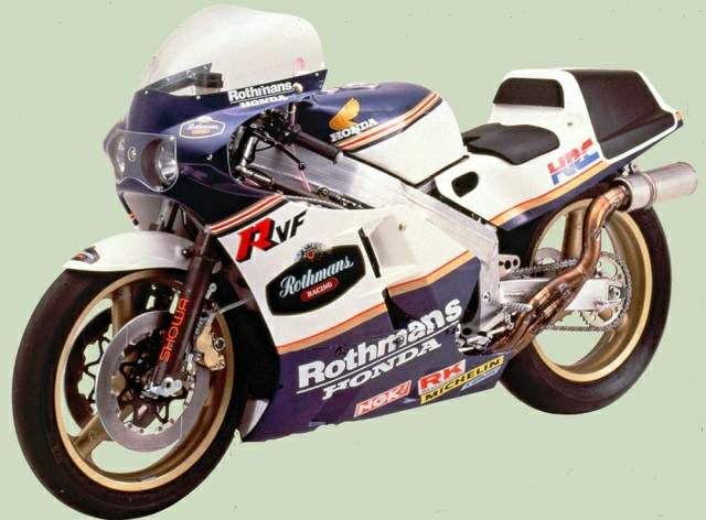 Honda VFR 750R RC30 Rothmans Replica (1988) especificaciones técnicas