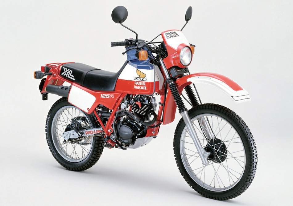 Honda XL 125R París Dakar (1983) especificaciones técnicas