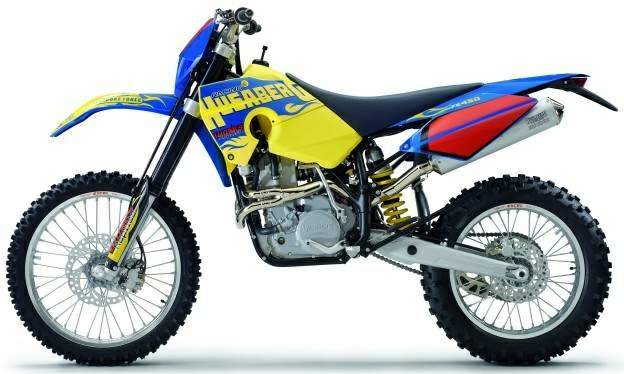 Husaberg FE 450e (2004-07) especificaciones técnicas