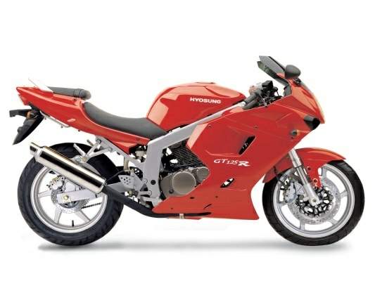 Especificaciones técnicas Hyosung GT 125R (2006)