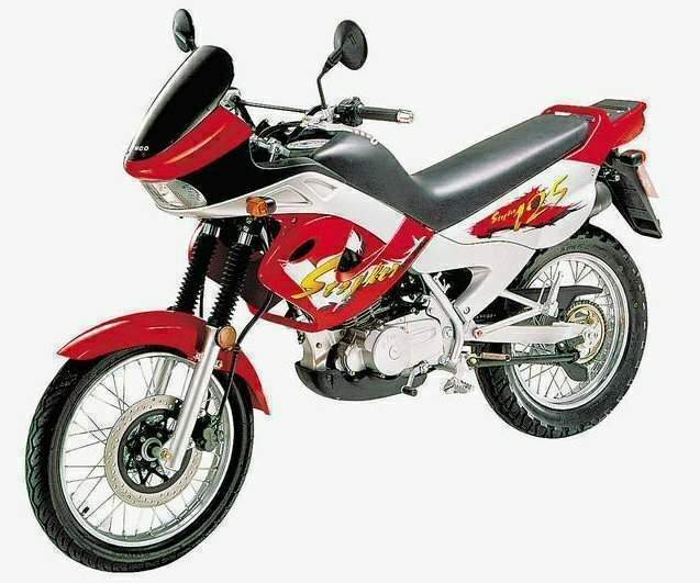 Especificaciones técnicas de KYMCO Kymco Stryker 125 (1998-2001)