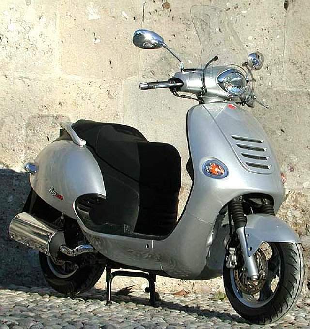 Especificaciones técnicas de KYMCO Kymco YUP 250 (2003-07)