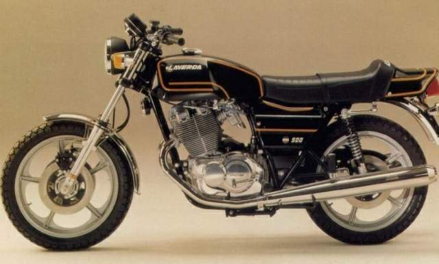 Especificaciones técnicas de Laverda 500 Alpino S (1978)