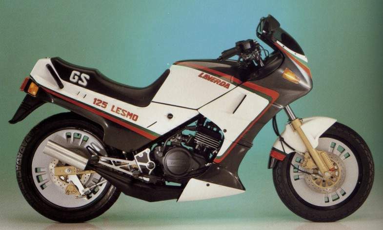 Especificaciones técnicas de Laverda GS 125 Lesmo (1985-87)