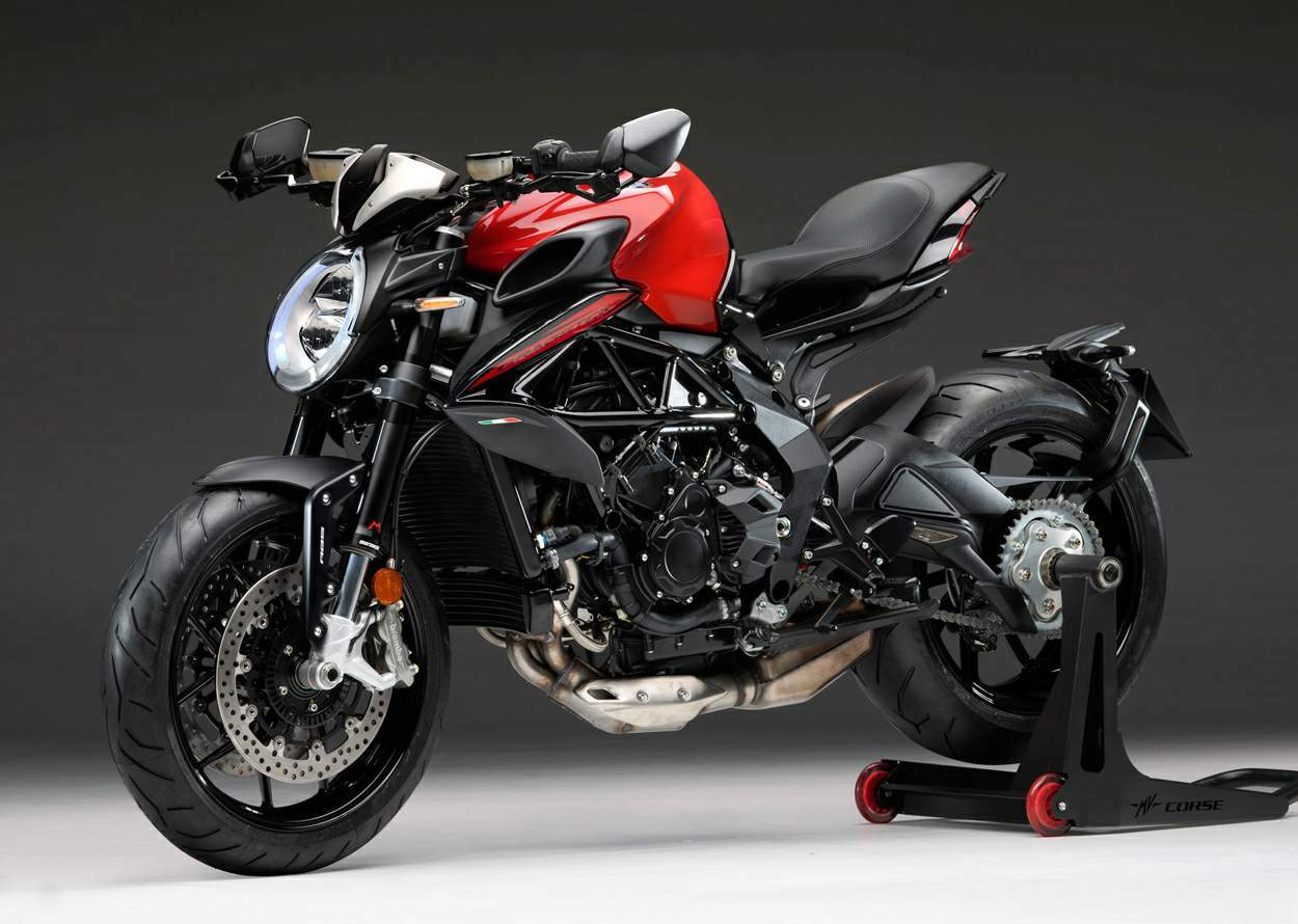 Especificaciones técnicas de la MV Agusta Dragster 800 Rosso (2020)