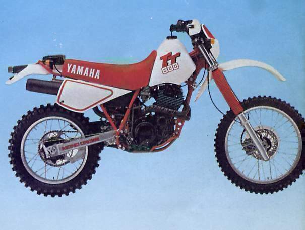 Especificaciones técnicas de la Yamaha TT 600 (1991-92)