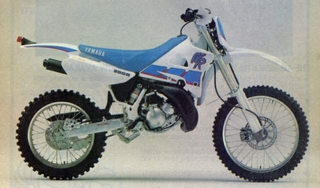 Especificaciones técnicas de la Yamaha WR 200R (1991-93)