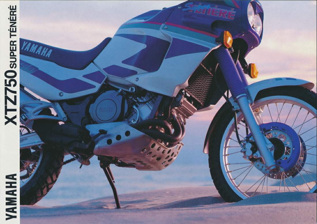 Especificaciones técnicas de la Yamaha XTZ 750 Super Ténéré (1991)